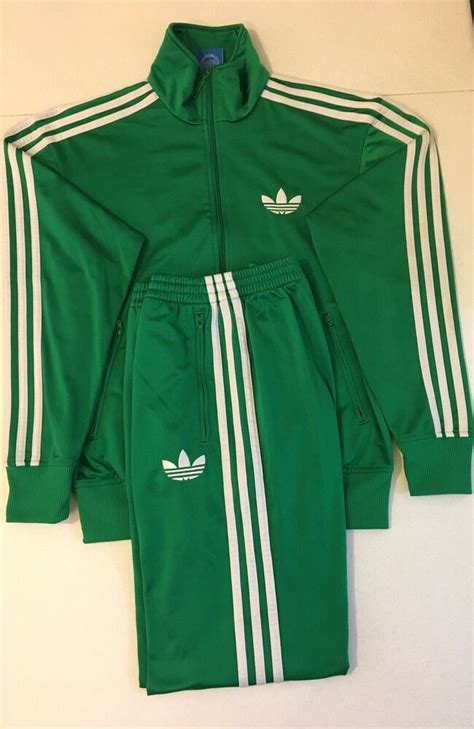 fake green adidas tracksuit|adidas green tracksuit retro.